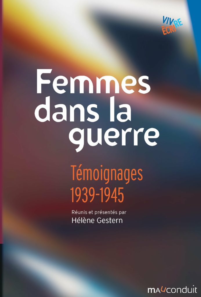 Vivre-Ecrire : Femmes dans la guerre