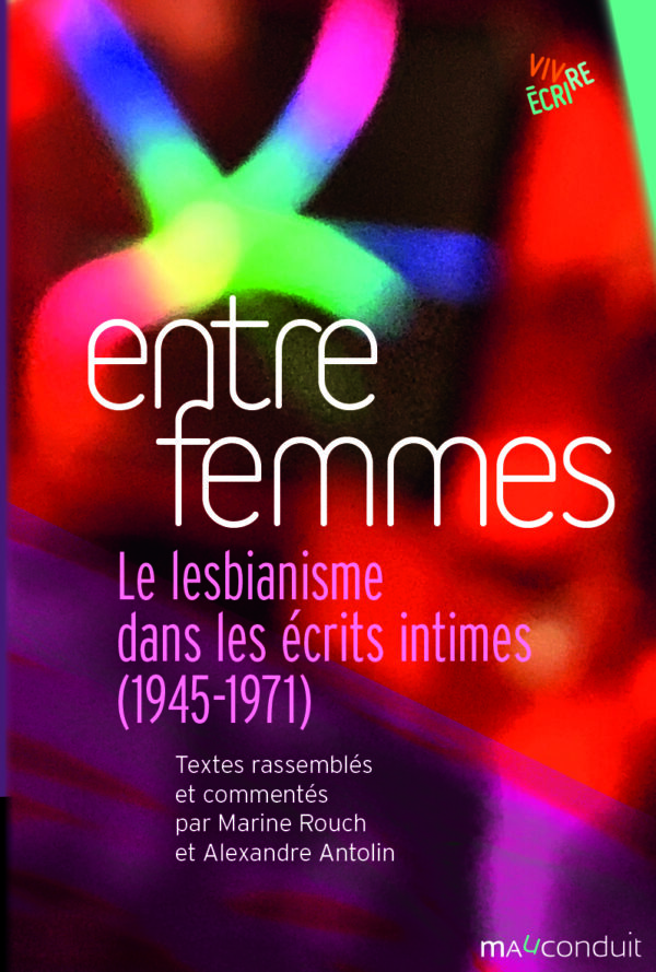 Couverture du livre Entre femmes conçu par Alexandre Antolin, Marine Rouch